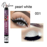 36 Color Eye Shadow Pen Waterproof 2 In 1 Not Smudge Stick Lip Makeup Glitter Shimmer Long-Lasting