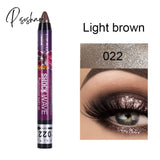 36 Color Eye Shadow Pen Waterproof 2 In 1 Not Smudge Stick Lip Makeup Glitter Shimmer Long-Lasting