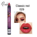 36 Color Eye Shadow Pen Waterproof 2 In 1 Not Smudge Stick Lip Makeup Glitter Shimmer Long-Lasting