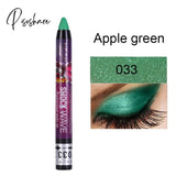 36 Color Eye Shadow Pen Waterproof 2 In 1 Not Smudge Stick Lip Makeup Glitter Shimmer Long-Lasting