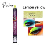 36 Color Eye Shadow Pen Waterproof 2 In 1 Not Smudge Stick Lip Makeup Glitter Shimmer Long-Lasting