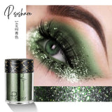 36 Colors Glitter Eyeshadow Waterproof Metallic Diamond Palette Prismatic Powder Pigment Eye Makeup