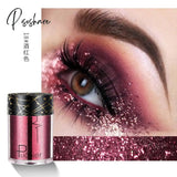 36 Colors Glitter Eyeshadow Waterproof Metallic Diamond Palette Prismatic Powder Pigment Eye Makeup