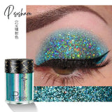 36 Colors Glitter Eyeshadow Waterproof Metallic Diamond Palette Prismatic Powder Pigment Eye Makeup