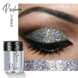 36 Colors Glitter Eyeshadow Waterproof Metallic Diamond Palette Prismatic Powder Pigment Eye Makeup