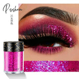 36 Colors Glitter Eyeshadow Waterproof Metallic Diamond Palette Prismatic Powder Pigment Eye Makeup