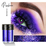 36 Colors Glitter Eyeshadow Waterproof Metallic Diamond Palette Prismatic Powder Pigment Eye Makeup