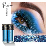 36 Colors Glitter Eyeshadow Waterproof Metallic Diamond Palette Prismatic Powder Pigment Eye Makeup