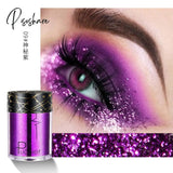 36 Colors Glitter Eyeshadow Waterproof Metallic Diamond Palette Prismatic Powder Pigment Eye Makeup