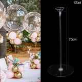 37/70Cm Balloon Stand Holder Column For Wedding Birthday Party Table Centerpiece Decoration Baby