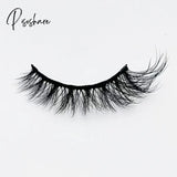 3D Curl Winged Thick Lash Soft False Eyelashes Eyetail Extension Makeup Tools Handmade Natural