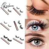 3D Magnetic Eyelashes Set Waterproof Lasting Naturally Eyeliner Magnet Makeup Extension False Kit