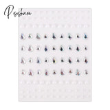 3D Party Festival Decoration Self Adhesive Face Body Colored Glitter Diamonds Jewels Stickers Art