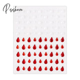 3D Party Festival Decoration Self Adhesive Face Body Colored Glitter Diamonds Jewels Stickers Art