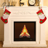 3D Simulation Flame Festival Party Decoration Outdoor Barbecue Beach Vacation Photo Props Christmas
