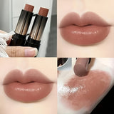 Shimmery Lipstick Deluxe - 6-in-1 Moisturizing Long-Lasting Matte Lip Color with Hydrating & Plumping Effect, Full Coverage for All Skin Types, Berry & Mixed Tones, Ideal for Travel & Work, Adult Age Range