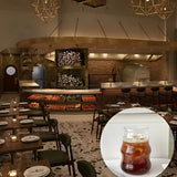[2pcs Glass Cups With Straws] 2pcs Glass Cups With Straws, Glass Coffee Cup, Transparent Water Cup For Home And Office