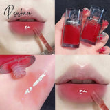 3Pcs Ice Mountain Lip Gloss Crystal Jelly Glaze Transparent Oil Moisturizing Waterproof Liquid