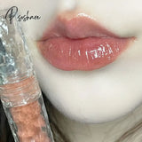 3Pcs Ice Mountain Lip Gloss Crystal Jelly Glaze Transparent Oil Moisturizing Waterproof Liquid