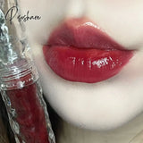 3Pcs Ice Mountain Lip Gloss Crystal Jelly Glaze Transparent Oil Moisturizing Waterproof Liquid