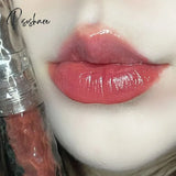 3Pcs Ice Mountain Lip Gloss Crystal Jelly Glaze Transparent Oil Moisturizing Waterproof Liquid