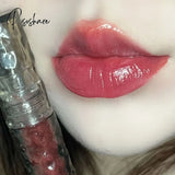 3Pcs Ice Mountain Lip Gloss Crystal Jelly Glaze Transparent Oil Moisturizing Waterproof Liquid