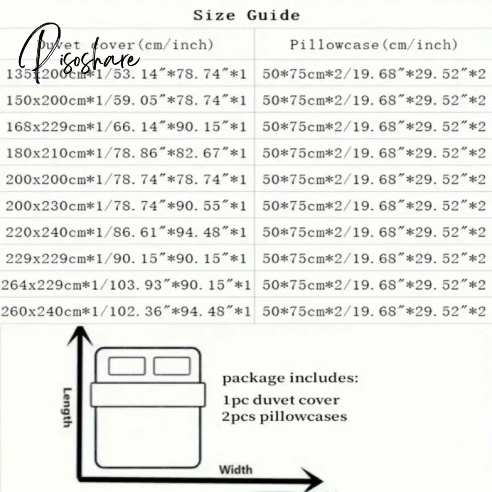 3Pcs Soft Duvet Cover Set (1*Duvet + 2*Pillowcase Without Core) Pure Color Bedding Soft Comfortable