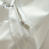 3Pcs Soft Duvet Cover Set (1*Duvet + 2*Pillowcase Without Core) Pure Color Bedding Soft Comfortable