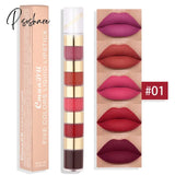 3Pcs Velvet Matte Lipstick Set Waterproof Sexy Liquid Nude Lip Gloss Long Lasting Women Tint Mud