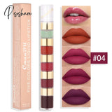 3Pcs Velvet Matte Lipstick Set Waterproof Sexy Liquid Nude Lip Gloss Long Lasting Women Tint Mud