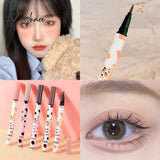 4 Colors Brown Lying Silkworm Liquid Eyeliner Pen Waterproof Big Eyes Makeup Smooth Quick-drying Women Cosmetics Beauty Tools