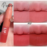 4 Colors In 1 Nude Matte Lipstick Pen Lip Liner Pencil Waterproof Long Lasting Lipgloss Plum Pink