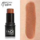 4 Colors Makeup Highlighter Palette Full Cover Face Contour Stick Bronzer Highlighting Powder
