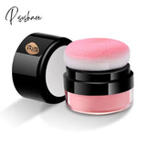 4 Colors Matte Blush Makeup Palette Mineral Powder Red Rouge Waterproof Long-Lasting Natural Cream
