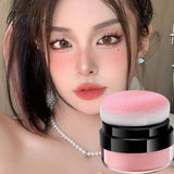 4 Colors Matte Blush Makeup Palette Mineral Powder Red Rouge Waterproof Long-Lasting Natural Cream