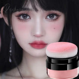 4 Colors Matte Blush Makeup Palette Mineral Powder Red Rouge Waterproof Long-Lasting Natural Cream