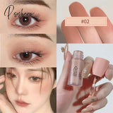 4 Colors Matte Velvet Liquid Blusher Eyeshadow Milk Tea Blush Cream Long-Lasting Natural Cheek