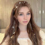 Elegant 1pc Butterfly Tassel Hairband, Traditional Chinese Hair Ornament, Ethereal Photography Prop, Woodland Hair Clip Accessory for Women