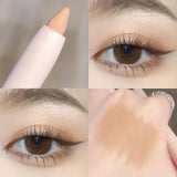 [15 Colors Glitter Eyeliner Pen] 15 colors Glitter Rotating Eyeliner Pen for Eyelid Brightening and Nose and Eye Low Saturation - Long-Lasting and Smudge-Proof For Music Festival