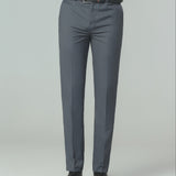 Stylish Classic Fit Dress Pants - Men's Formal Solid Color Suit Pants for Spring Summer Business and Special Occasions - High-Quality Fabric, Comfortable Wear, and Versatile Design