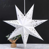 45Cm Hollow Out Star Party Light Window Grille Home Bedroom Night Garden Hanging Decoration Folding