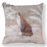 45Cm Merry Christmas Cushion Cover Pillowcase Decorations For Home Ornament Happy New Year Decor