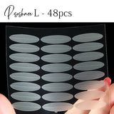 48Pcs/Tablet Invisible Eyelid Sticker Lace Eye Lift Strips Double Tape Adhesive Stickers Tools Lash