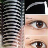 48Pcs/Tablet Invisible Eyelid Sticker Lace Eye Lift Strips Double Tape Adhesive Stickers Tools Lash