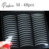 48Pcs/Tablet Invisible Eyelid Sticker Lace Eye Lift Strips Double Tape Adhesive Stickers Tools Lash