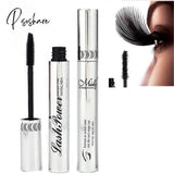 4D Silk Fiber Lash Mascara Curling Volume Black Waterproof Liquid Rimel Extension Makeup
