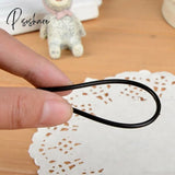 4Pcs/Set Hair Tools Ponytail Creator Plastic Loop Popular Styling Black Topsy Tail Clip Braid Maker