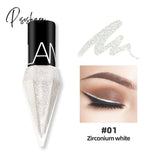 5 Colors Eye Shadow Pearlescent Diamond Liquid Sequins Smooth Shiny Liners Glitter Eyeliner