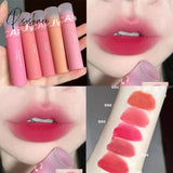 5 Colors Velvet Matte Lip Gloss Liquid Lipstick Waterproof Long Lasting Women Tint Student Glaze