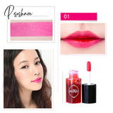 5 Colors Waterproof Long Lasting Lip Gloss Tube Red Pink Tint Stain Makeup Liquid Lipstick Lipgloss